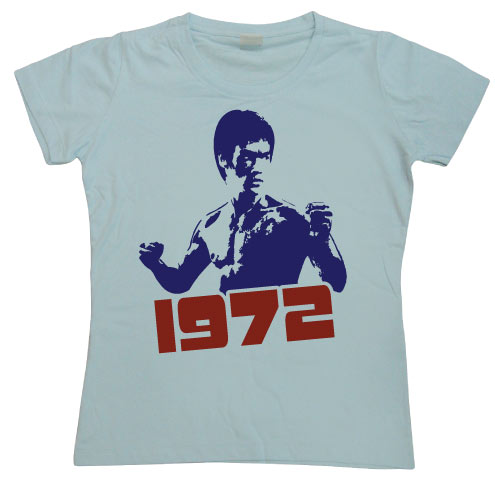 Bruce Lee 1972 Girly T-shirt