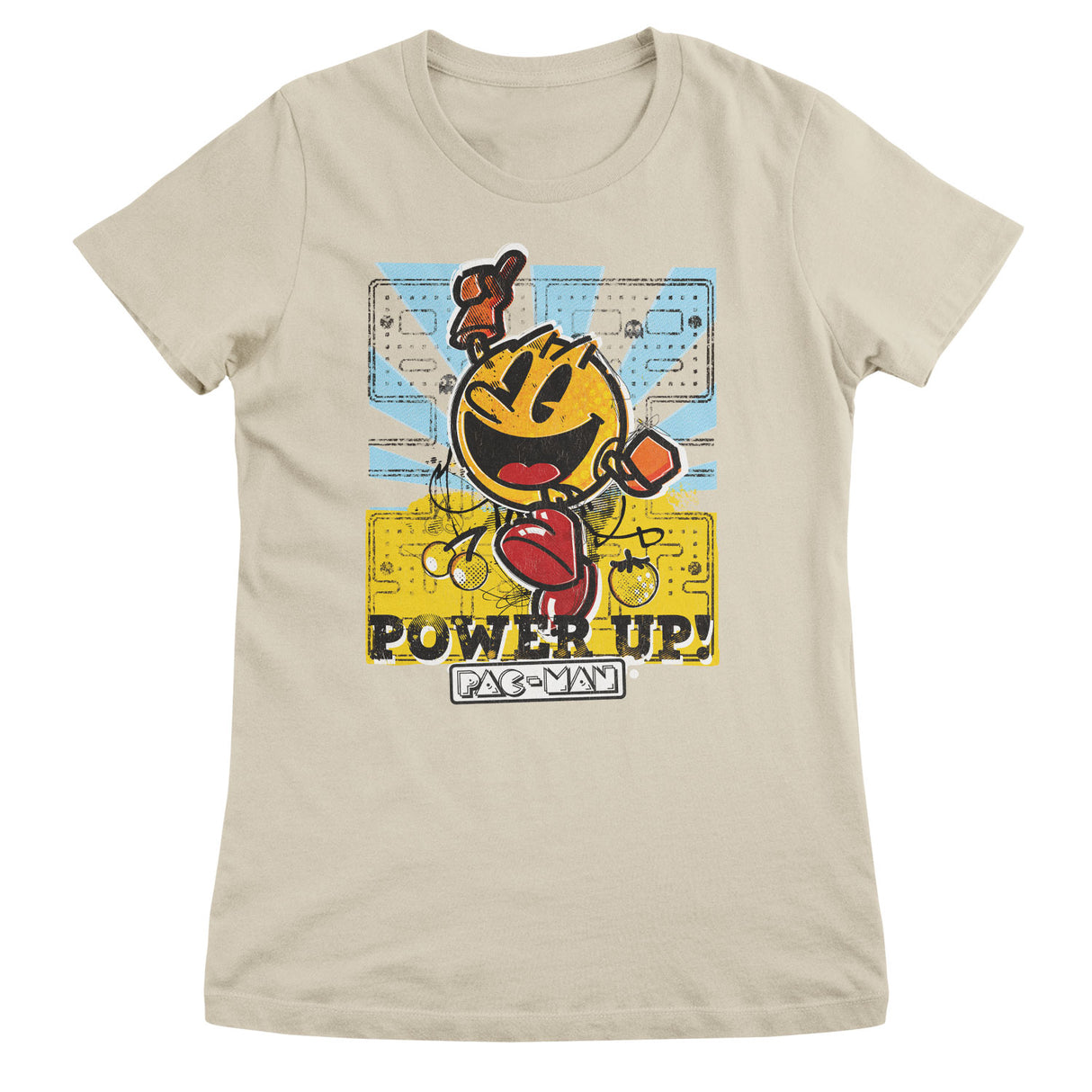 Pac-Man Power-Up Girly Tee