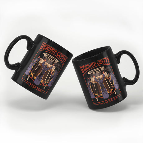 Steven Rhodes - Worship Coffee The Dark Lord Mug