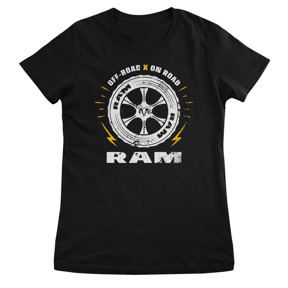 Off-Road X On Road Girly Tee