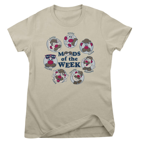Mr Potato Head - Moods of the Week Girly Tee