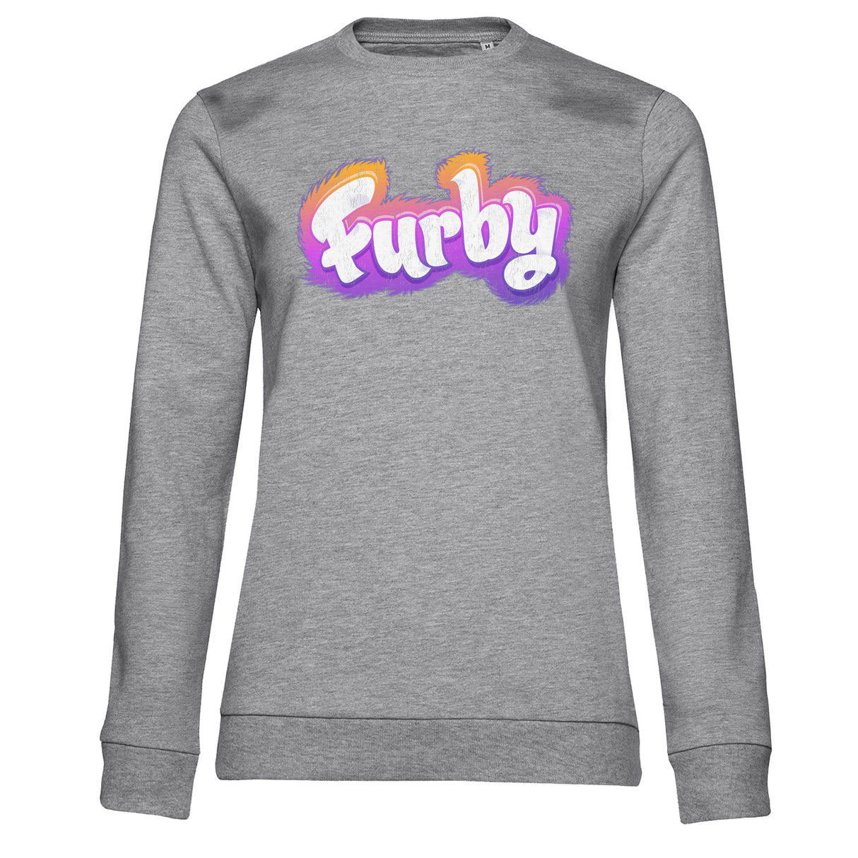 Furby Washed Logotype Girly Sweatshirt
