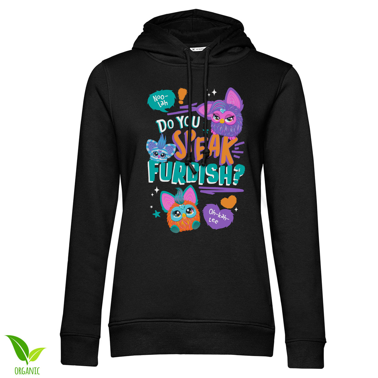 Do You Speak Furbish? Girly Hoodie