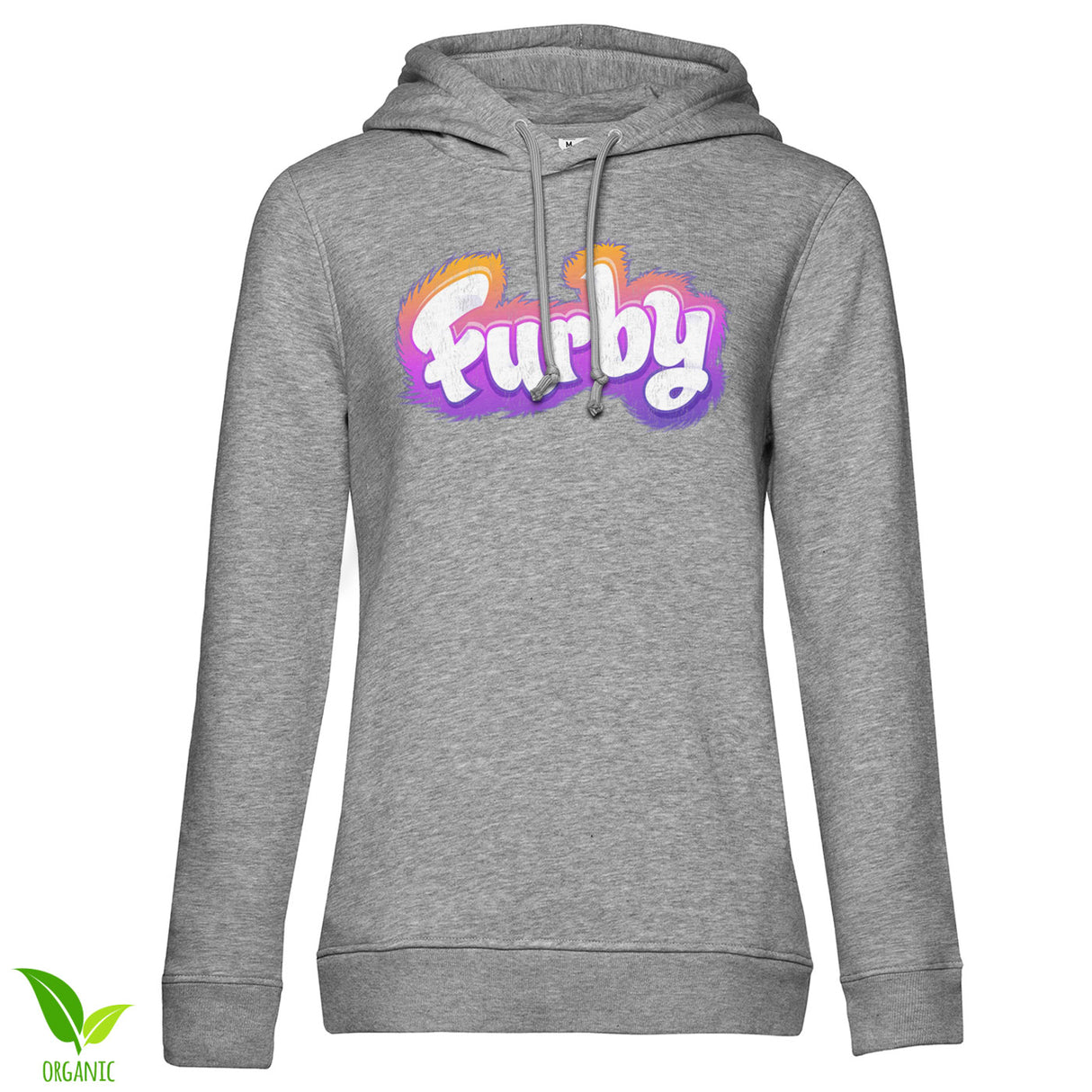 Furby Washed Logotype Girly Hoodie