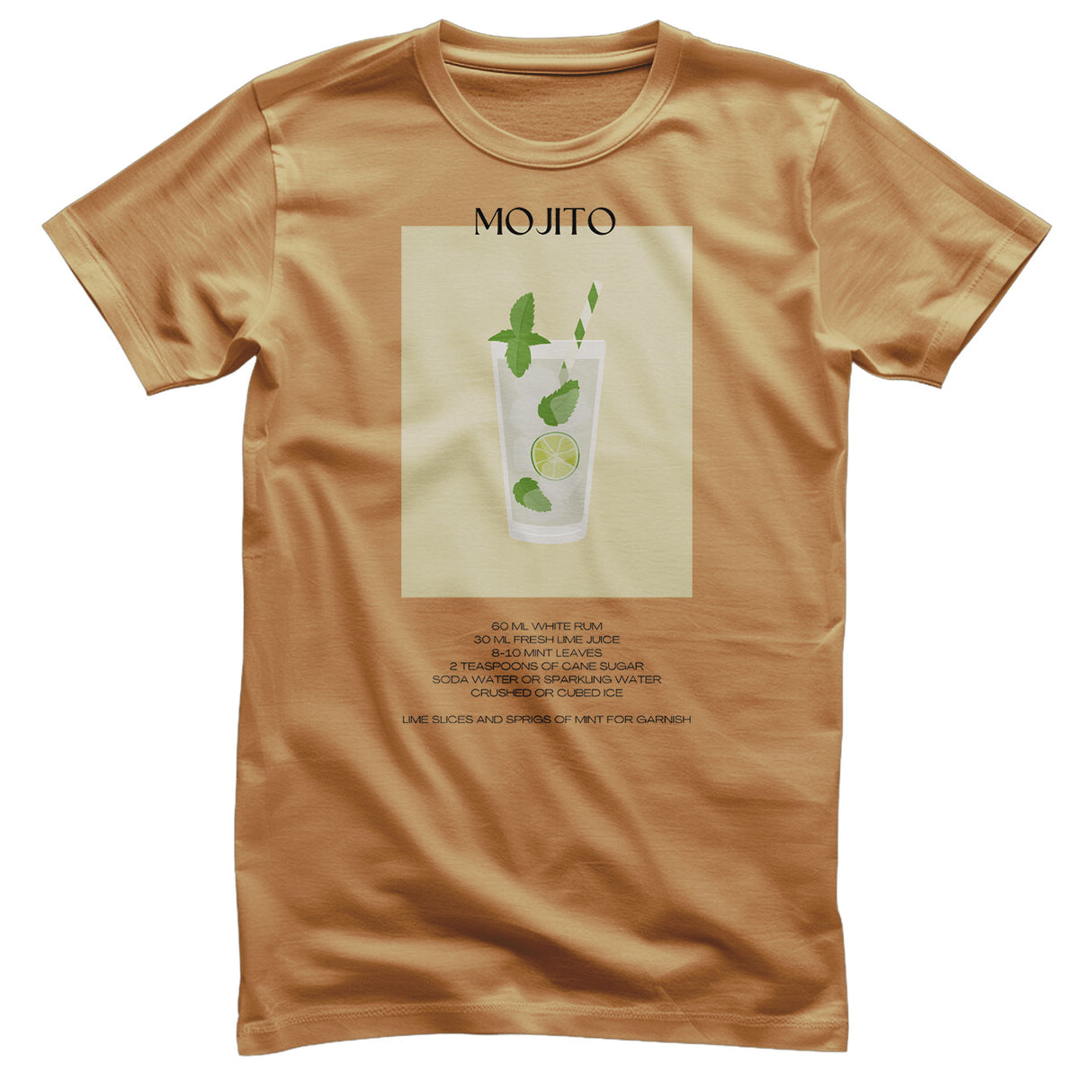 Mojito - Coctail Recipe T-Shirt