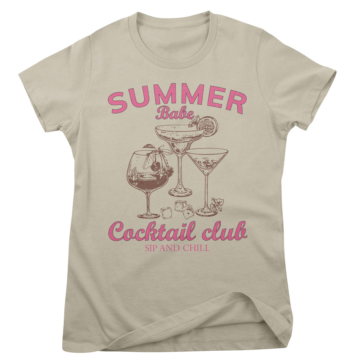 Summer Coctail Club Girly Tee