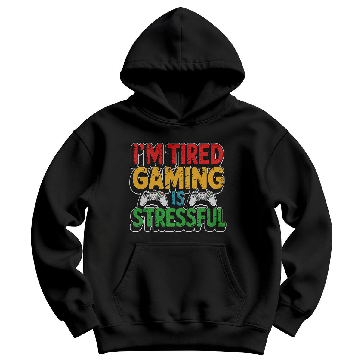 I'm Tired - Gaming Is Stressful Kids Hoodie