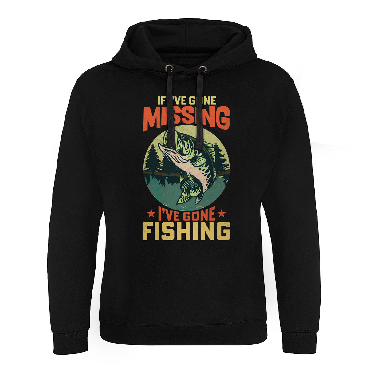 Gone Missing - Gone Fishing Epic Hoodie