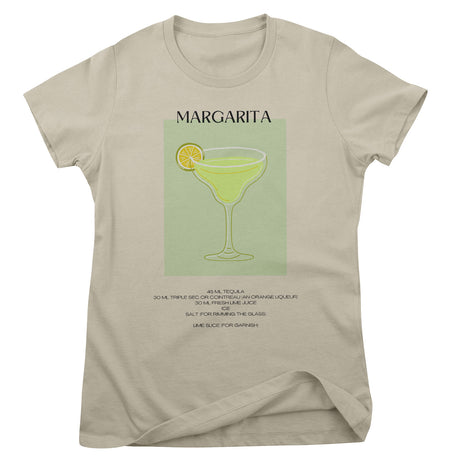 Margarita - Coctail Recipe Girly Tee