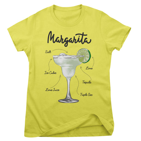 Margarita - Ingredients Girly Tee