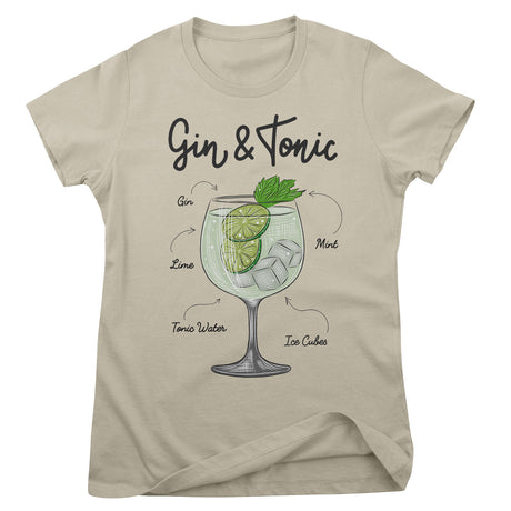 Gin & Tonic - Ingredients Girly Tee
