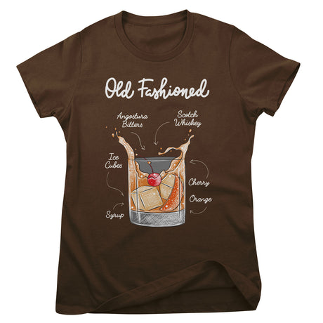Old Fashioned - Ingredients Girly Tee