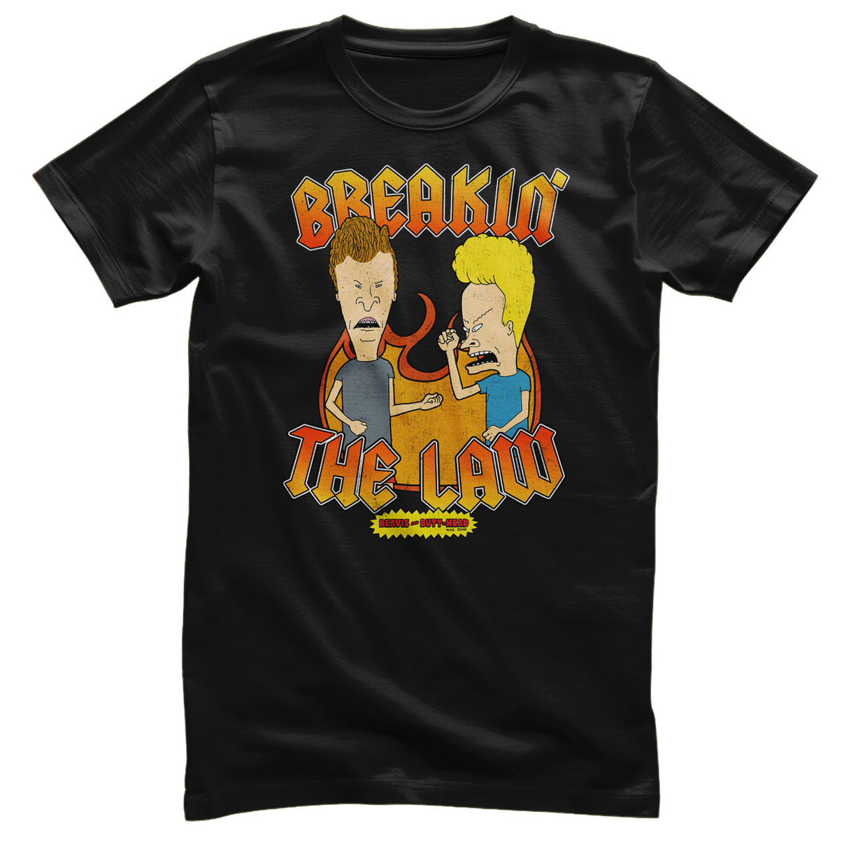 Beavis And Butt-Head - Breakin' The Law T-Shirt