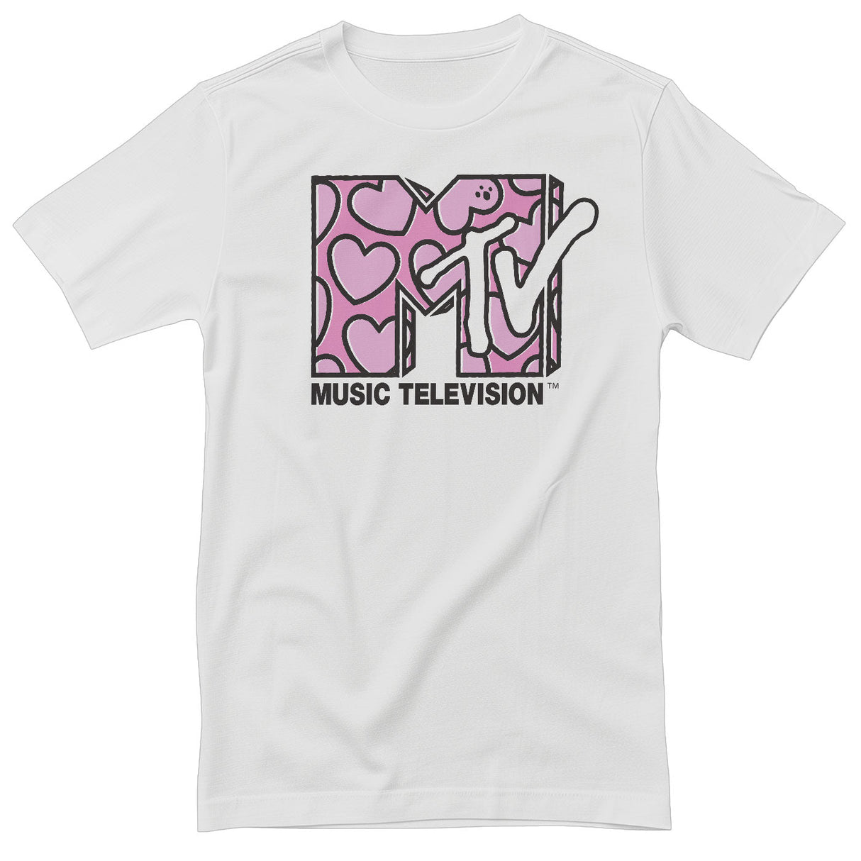 MTV Heart Patter Logo T-Shirt