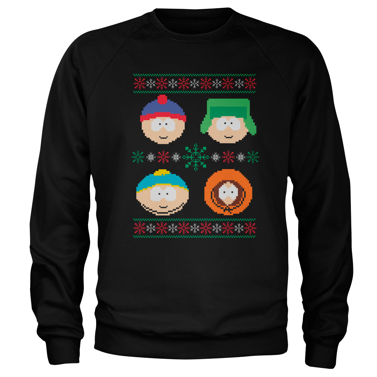 South Park 8-bit Christmas Pattern Sweatshirt