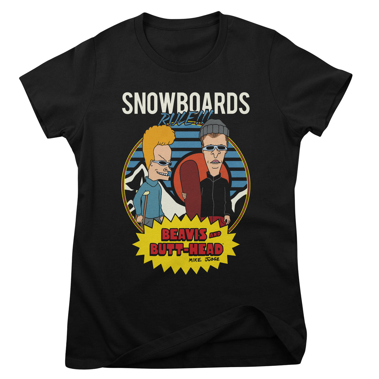 Snowboards Rule!!! Girly Tee