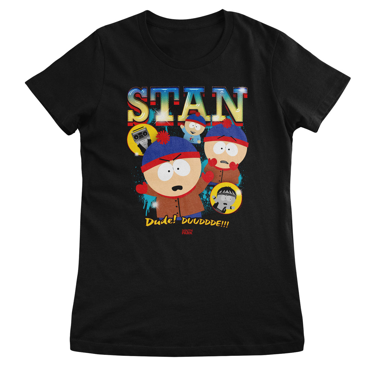 South Park - Stan Bootleg Rap Girly Tee