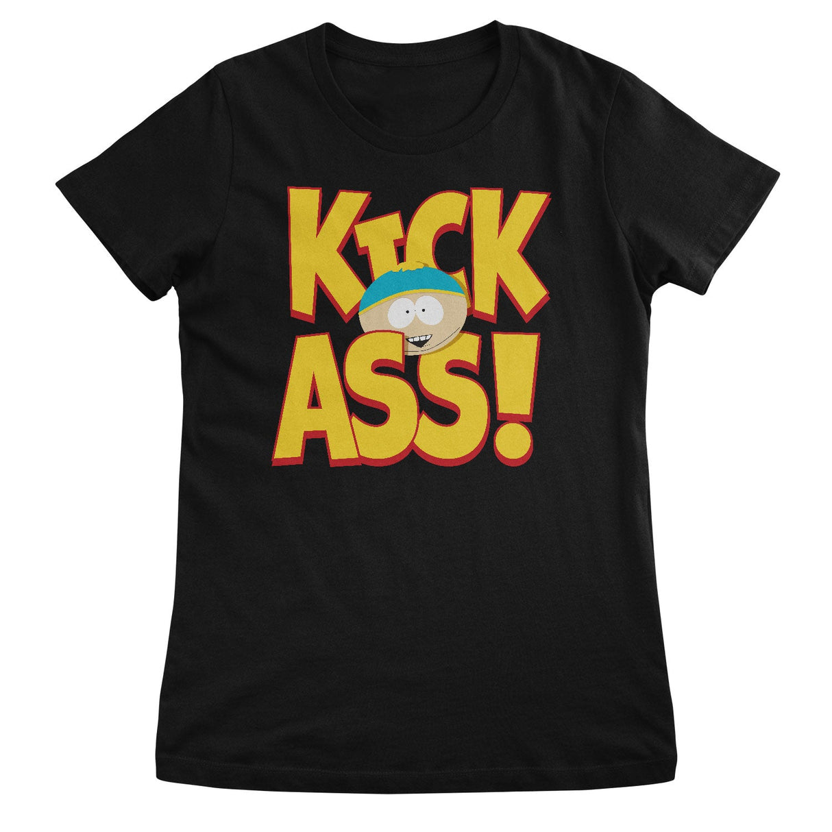 Eric Cartman Kick Ass Girly Tee