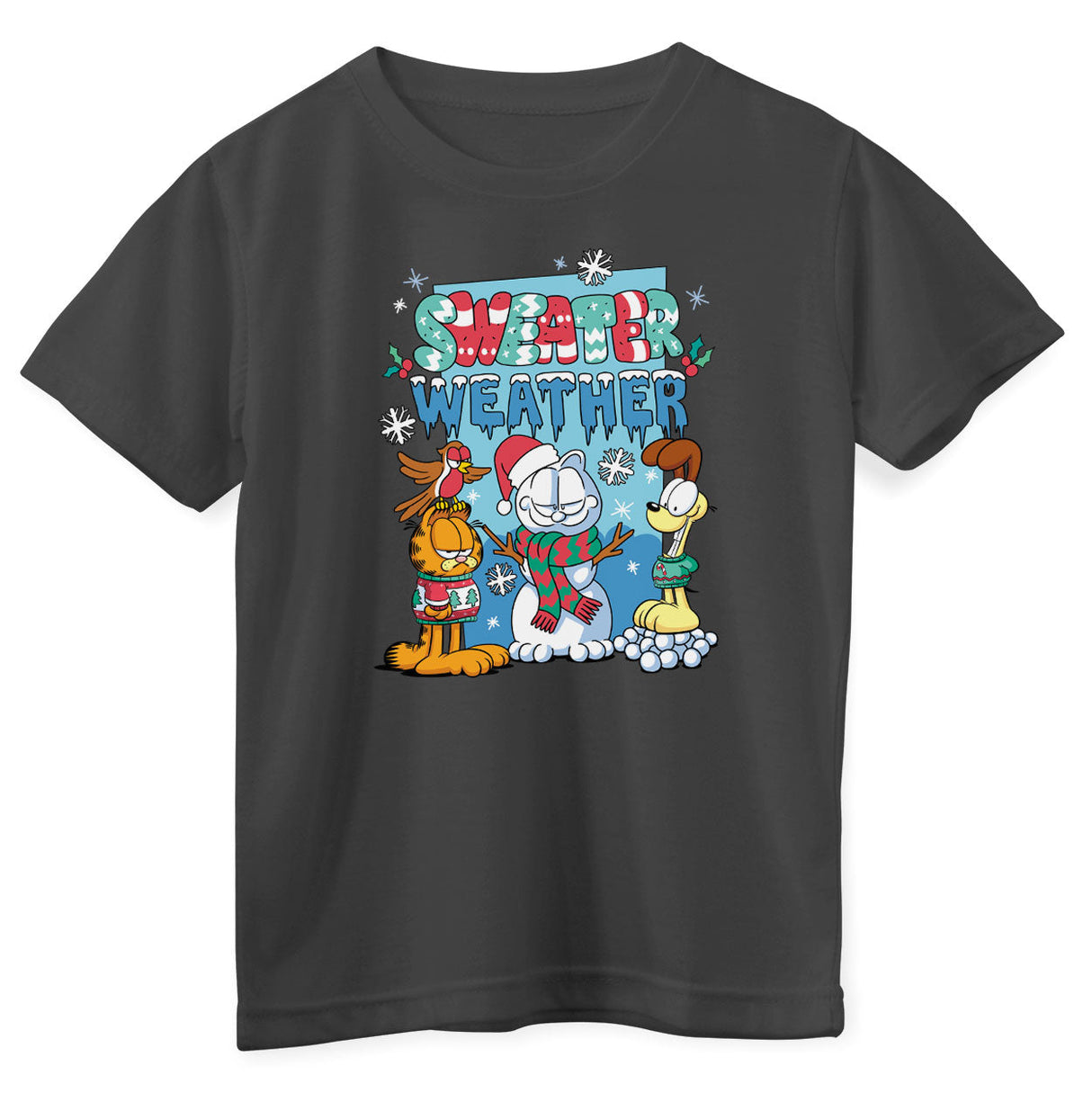 Garfield - Sweater Weather Kids Tee