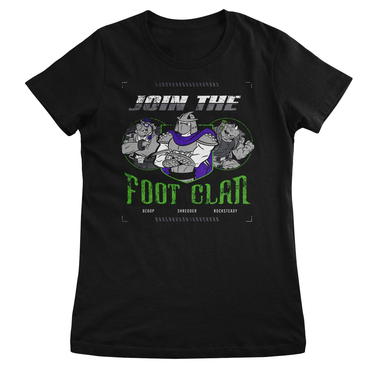 TMNT - Join The Foot Clan Girly Tee