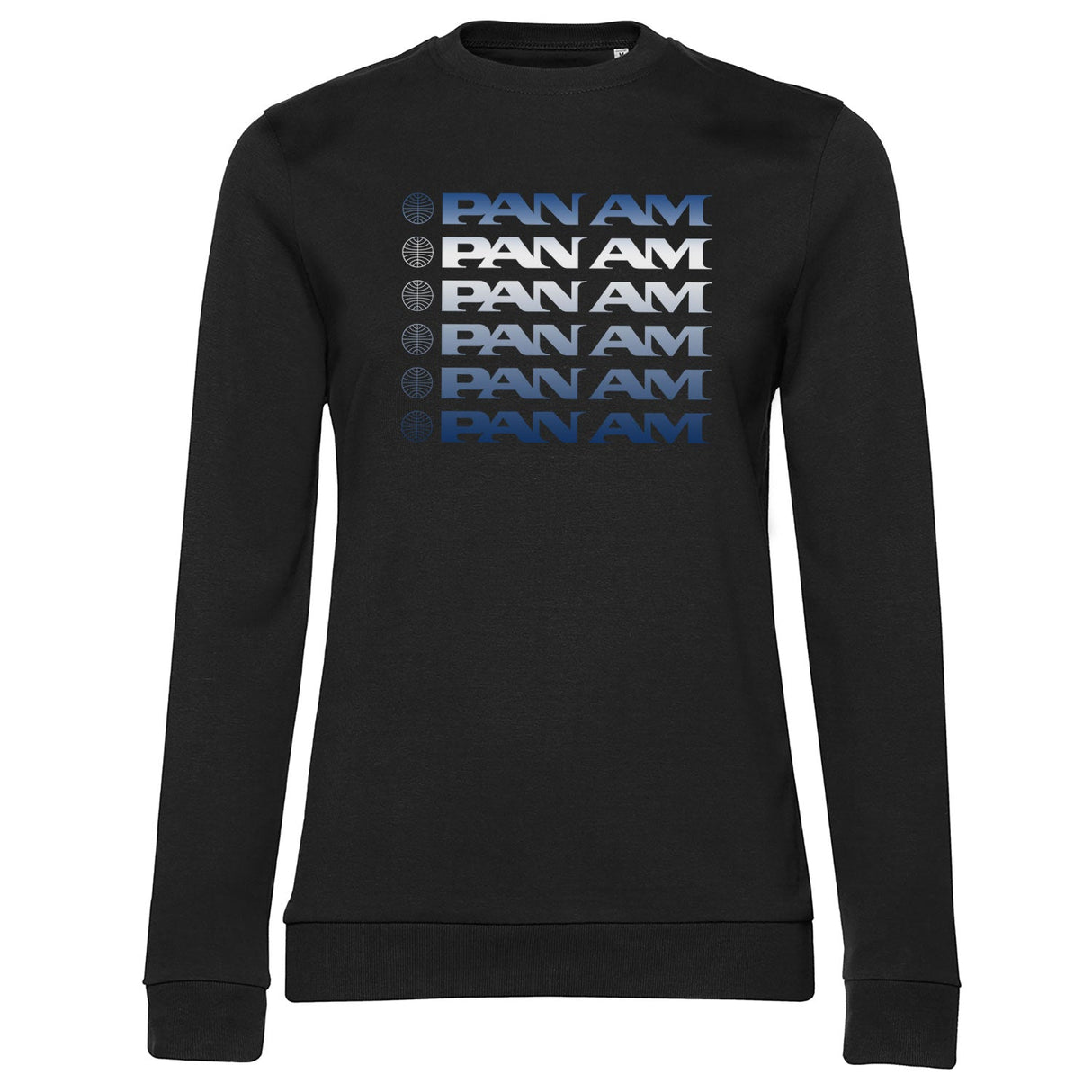 Pan-Am Stacked Logos Girly Sweatshirt