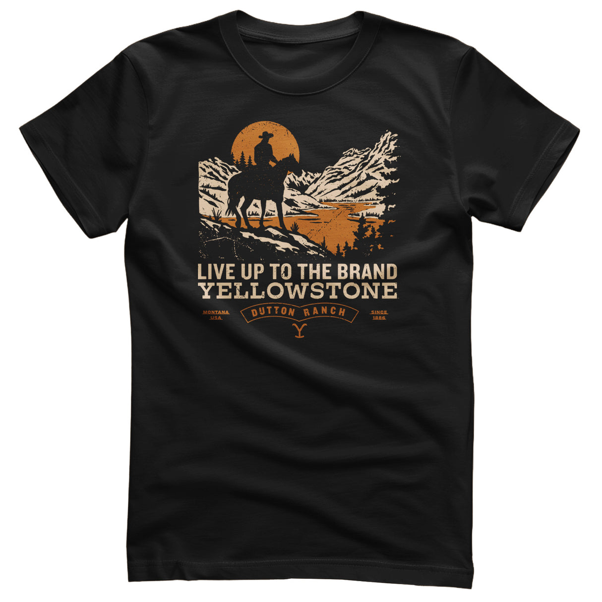 Yellowstone - Live Up To The Brand T-Shirt