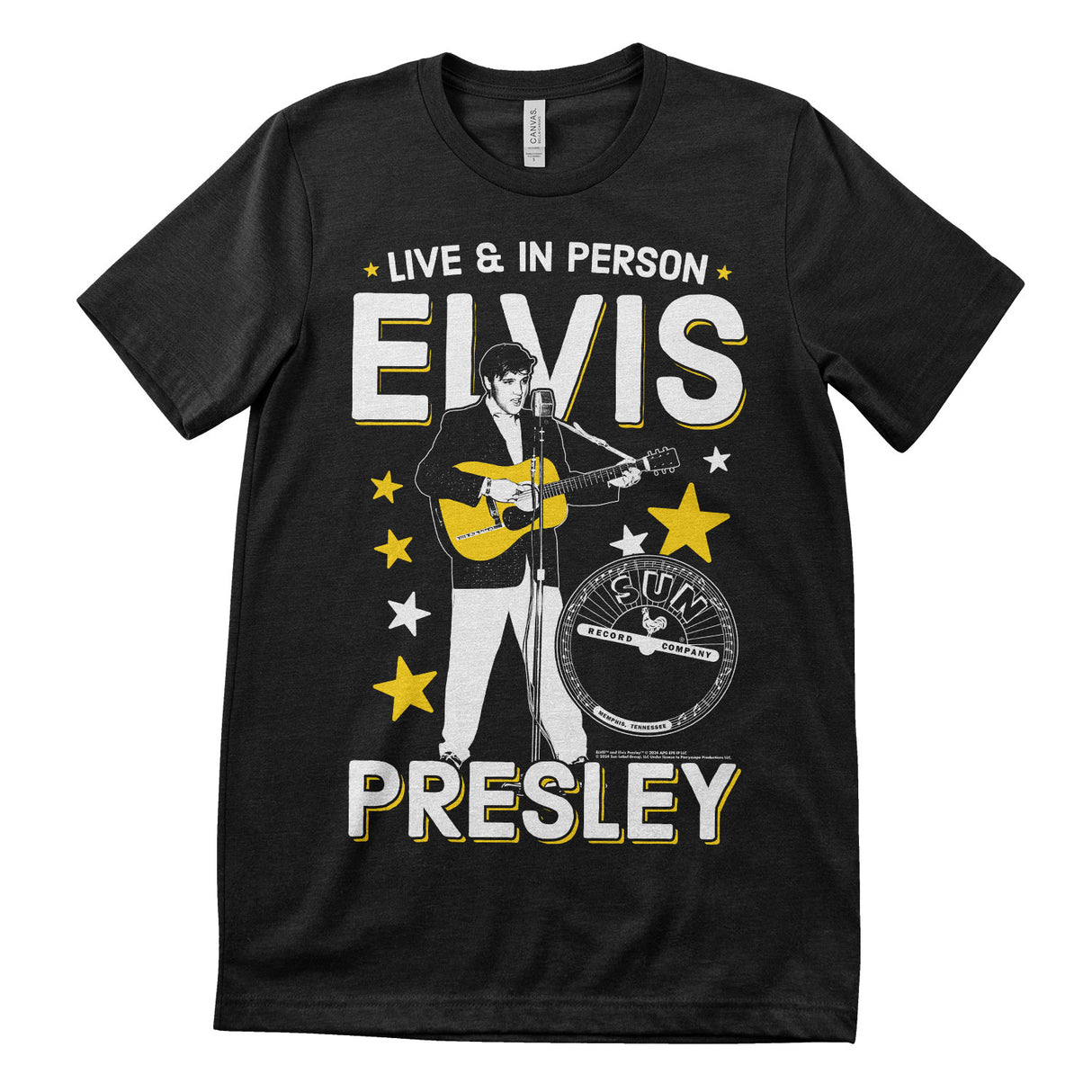 Elvis Presley - Live & In Person T-Shirt