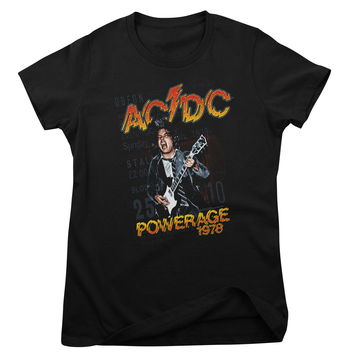 AC/DC - Powerage 1978 Girly Tee