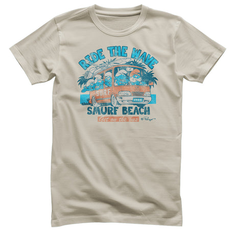 Ride The Wave - Smurf Beach T-Shirt