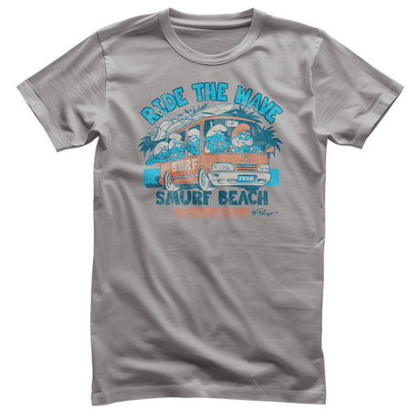 Ride The Wave - Smurf Beach T-Shirt