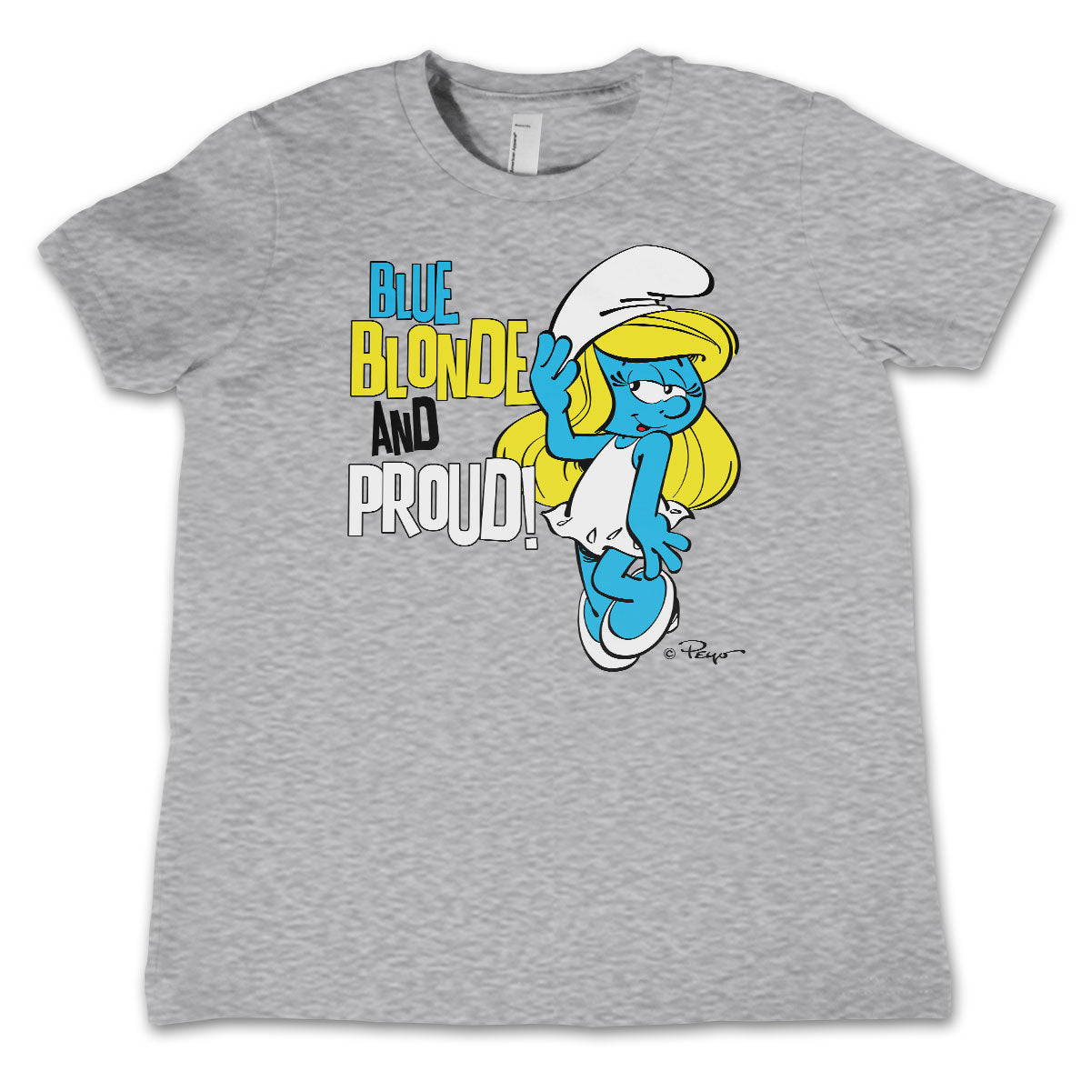 Blue, Blonde & Proud Kids Tee