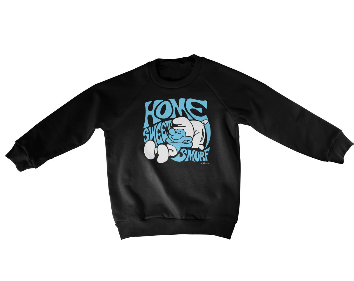 Home Sweet Smurf Kids Sweatshirt