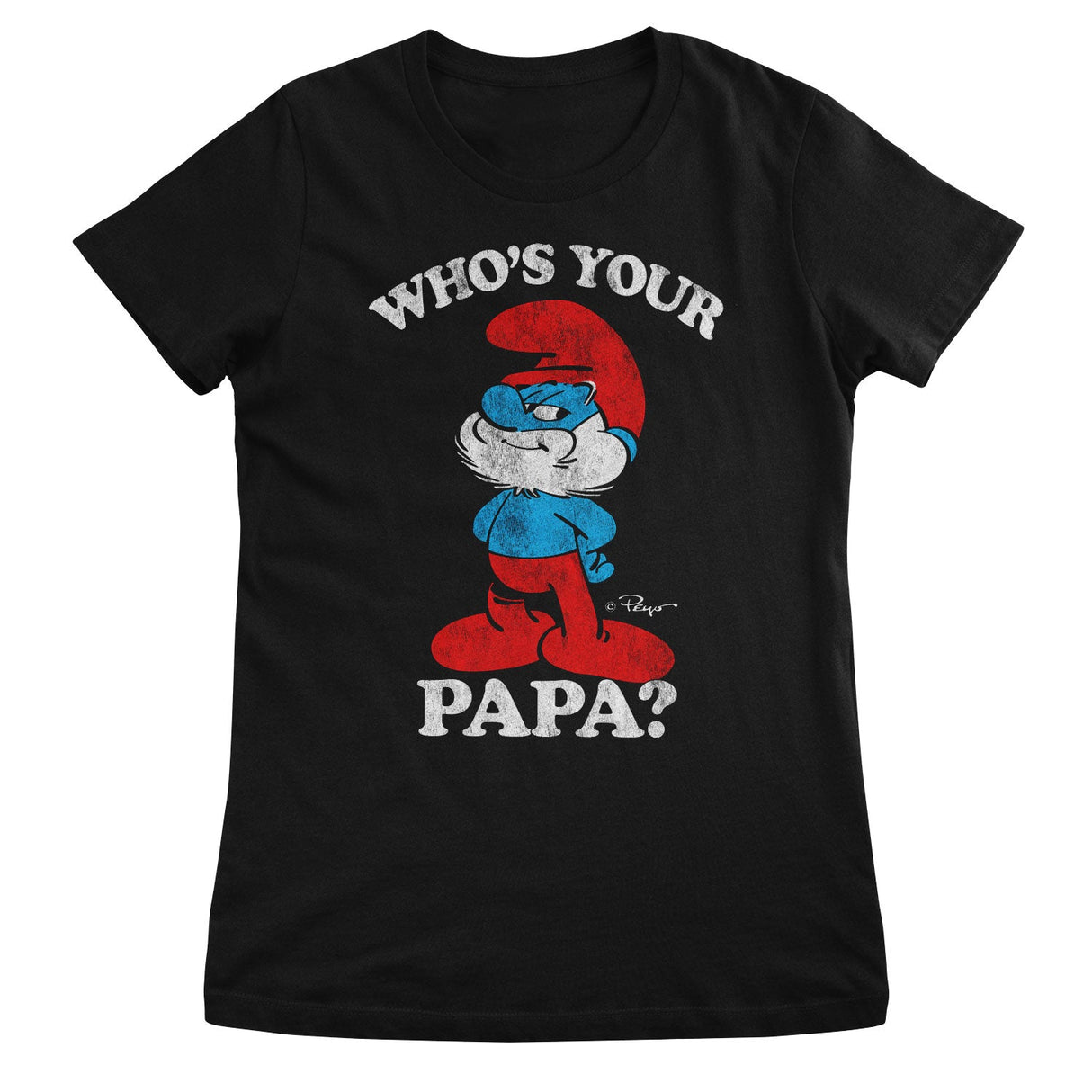 Who's Your Papa? Girly Tee