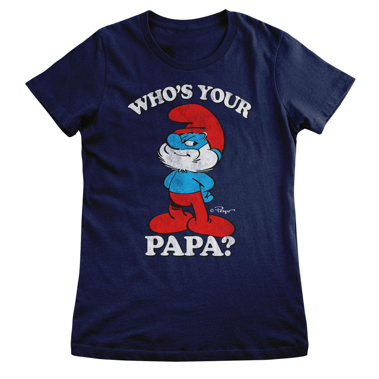 Who's Your Papa? Girly Tee