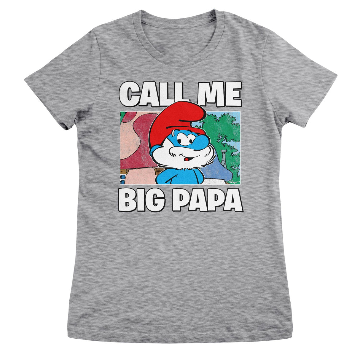 Smurfs - Call Me Big Papa Girly Tee
