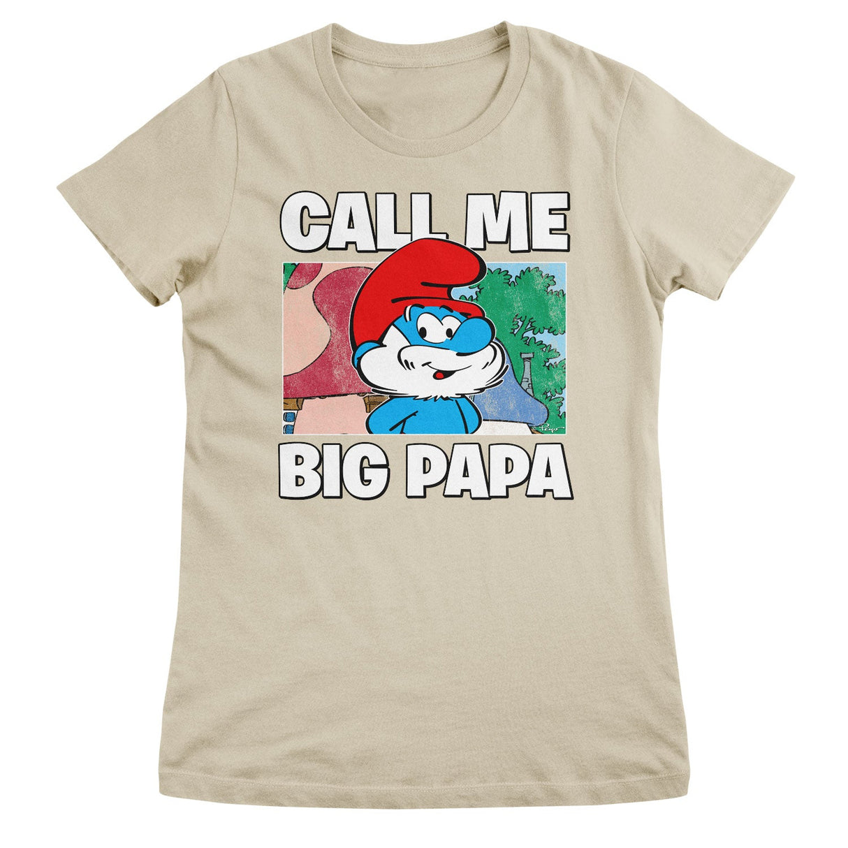 Smurfs - Call Me Big Papa Girly Tee