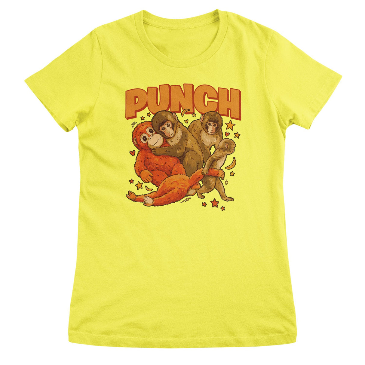 Punch The Monkey Girly Top