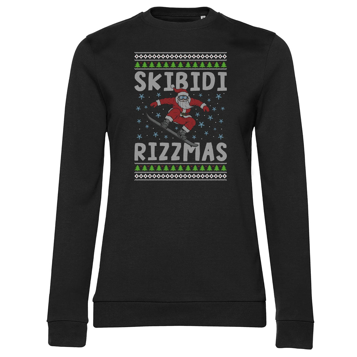 Skibidi Rizzmas Girly Sweatshirt