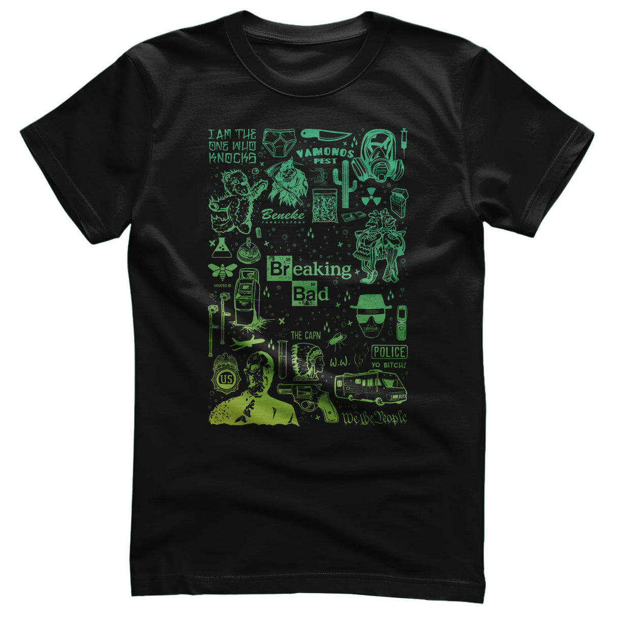 Breaking Bad Icons Mashup T-Shirt