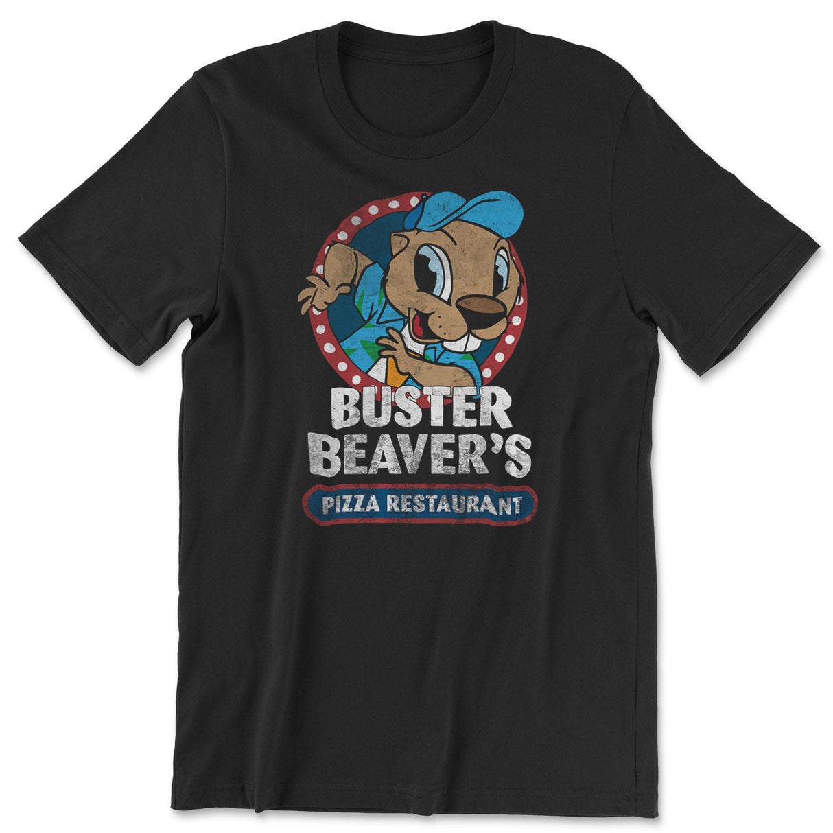 Buster Beaver's Pizza Restaurant T-Shirt