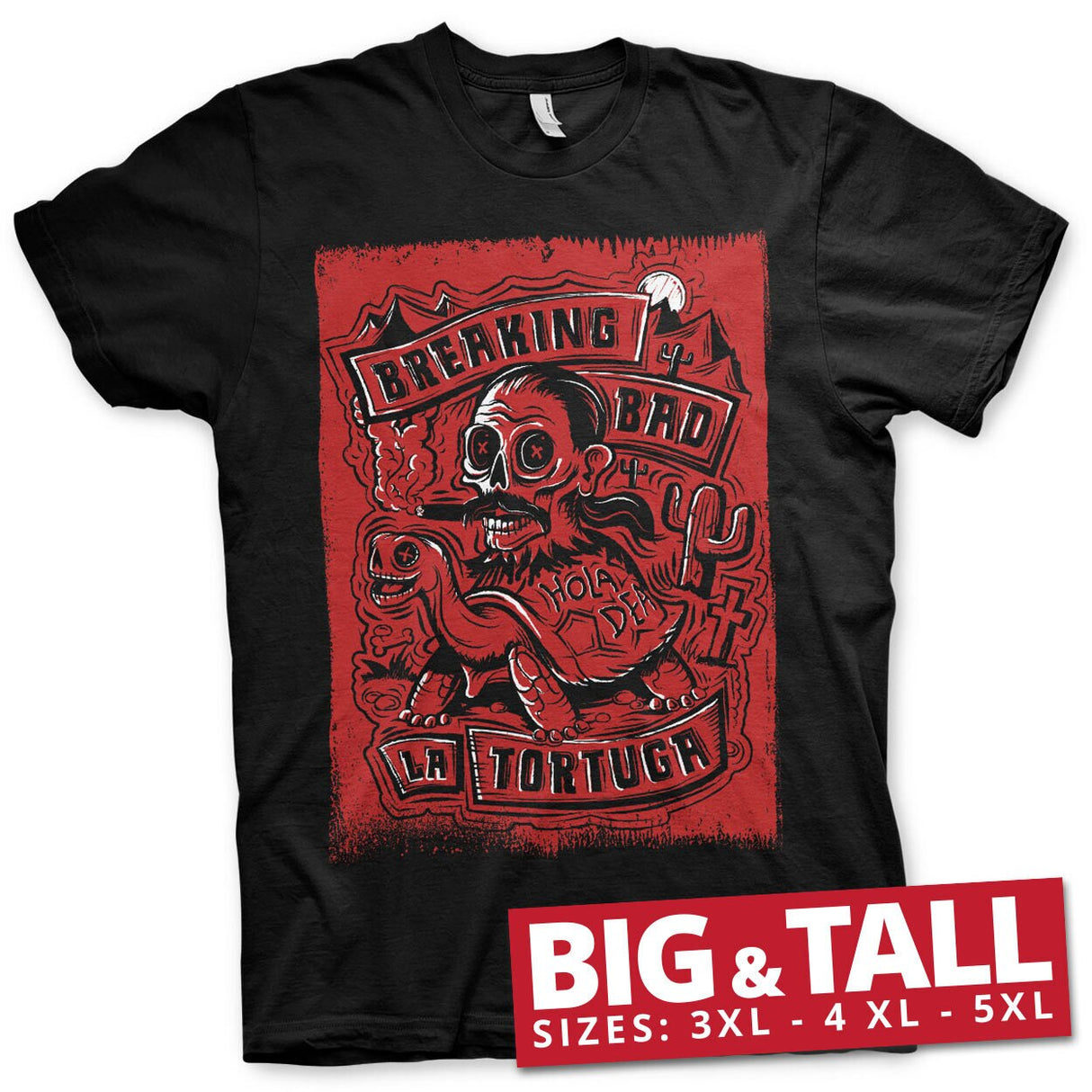 La Tortuga - Hola Death Big & Tall T-Shirt