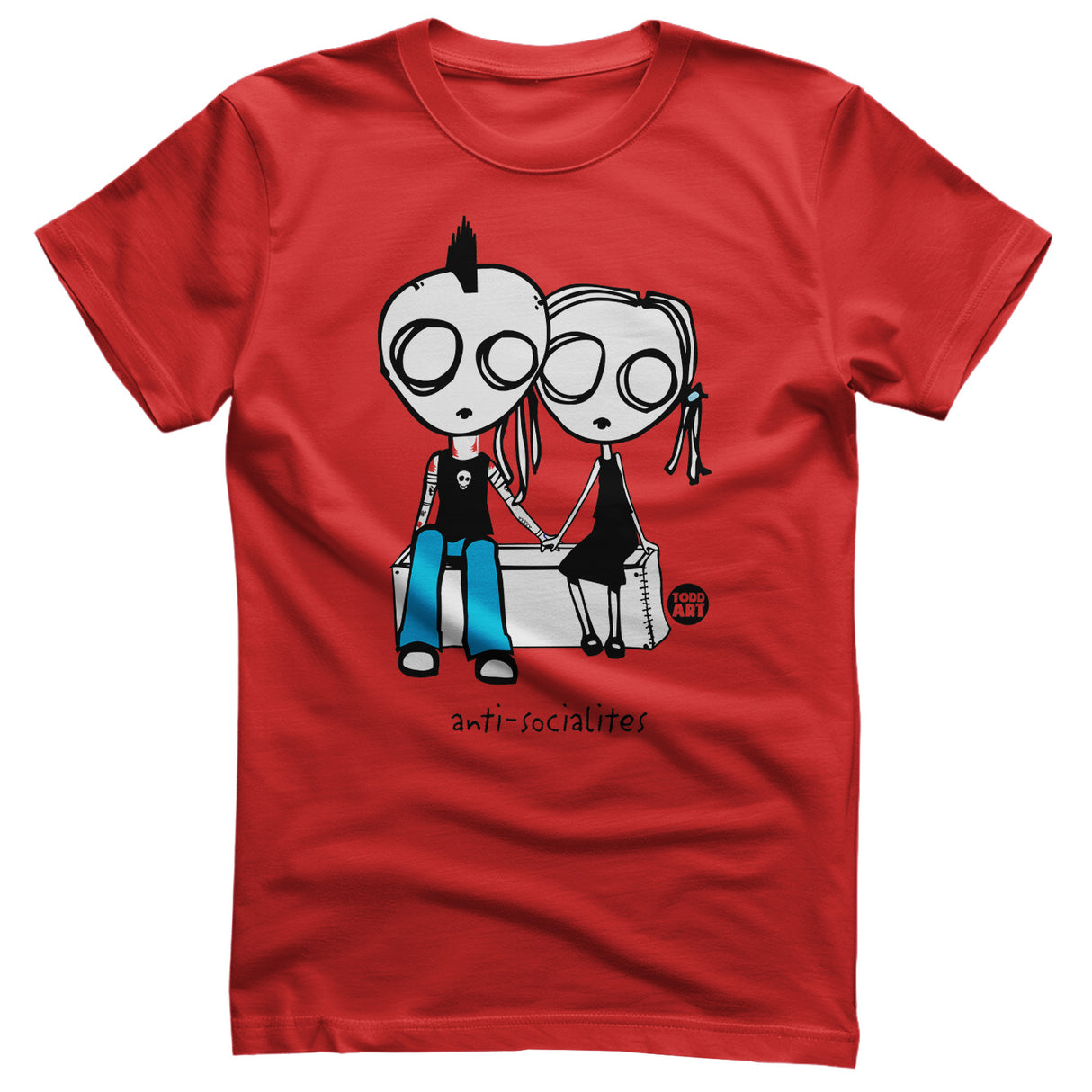 Anti-Socialites - ToddArt T-Shirt