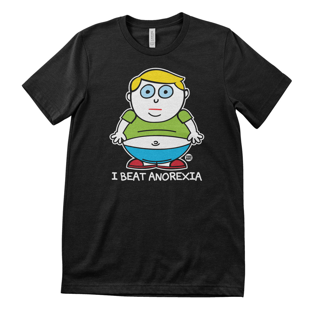 Meatball - I Beat Anorexia - ToddArt T-Shirt