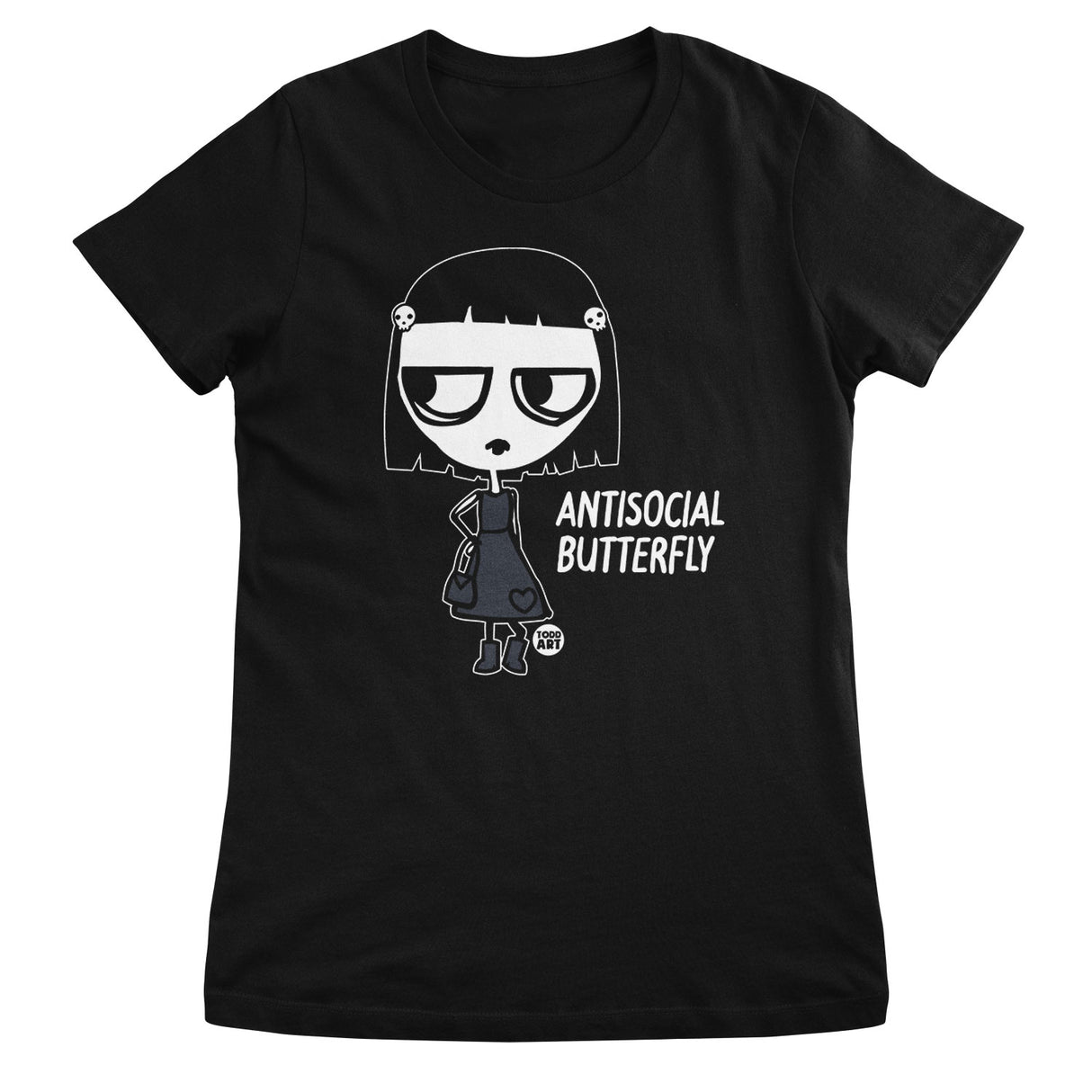 Crue-l - Intisocial Butterfly - ToddArt T-Shirt