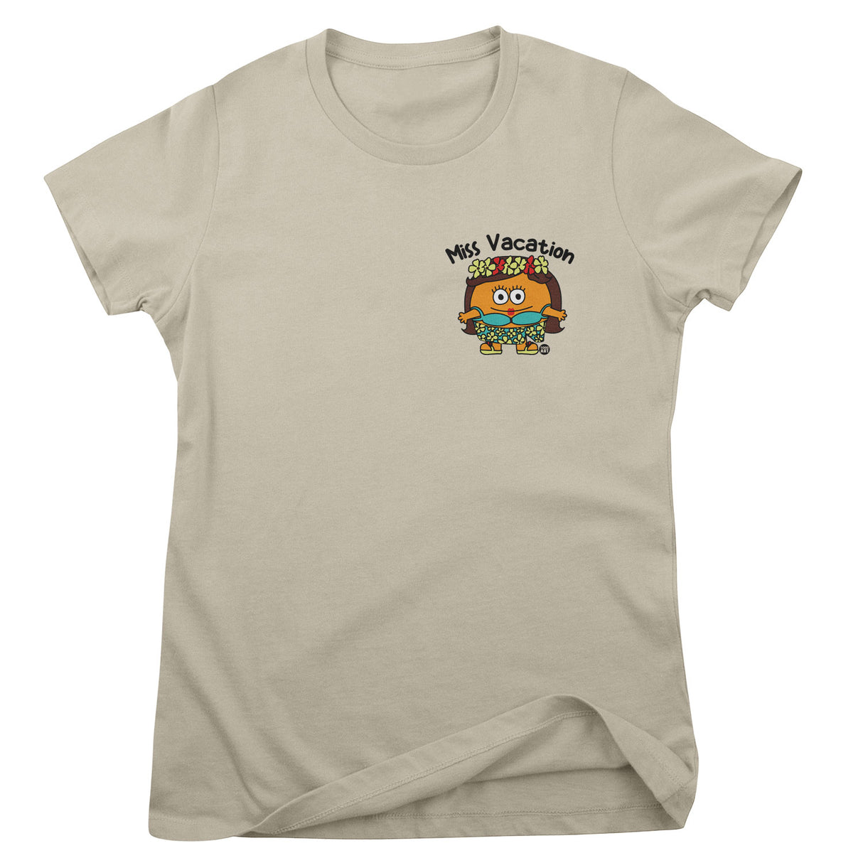 Miss Vacation - ToddArt Girly Tee