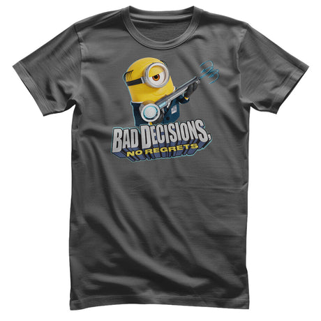 Minions - Bad Decisions No Regrets T-Shirt
