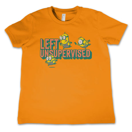 Minions Left Unsupervised Kids Tee