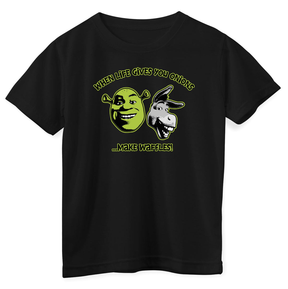 Shrek - Make Waffles Kids Tee