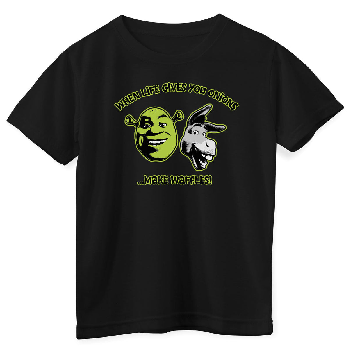 Shrek - Make Waffles Kids Tee