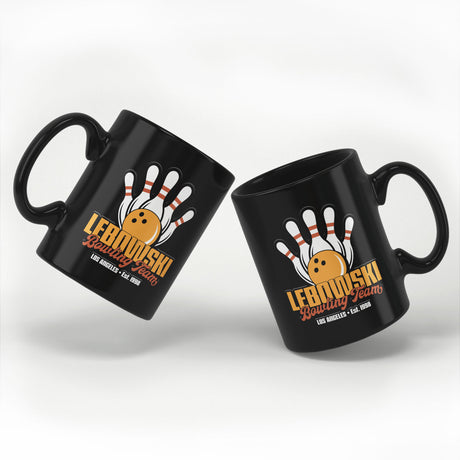 Lebowski Bowling Team Mug